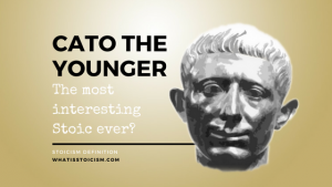 Read more about the article Cato the Younger – the most interesting Stoic ever?