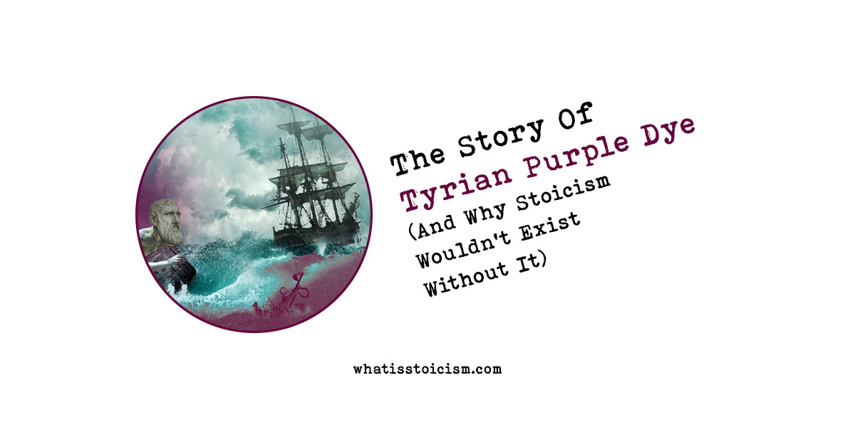 Read more about the article The Story Of Tyrian Purple Dye (And Why Stoicism Wouldn’t Exist Without It)