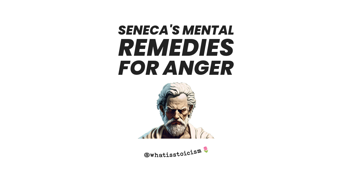 Seneca's Mental Remedies For Anger